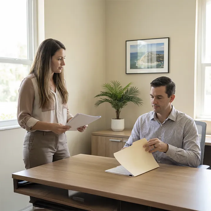 Business owner gaining confidence through expert tax planning services.